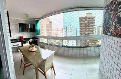 Apartamento com 2 dormitórios à venda, 93 m² por r$ 900.000 - vila caiçara - praia grande/sp
