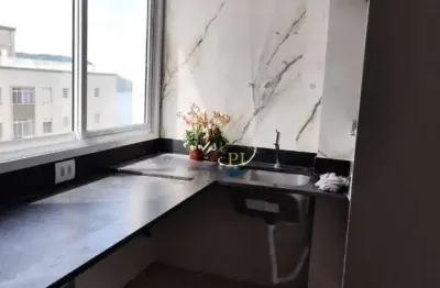 Apartamento com 1 dormitório à venda, 45 m² por r$ 990.000 - aparecida - santos/sp