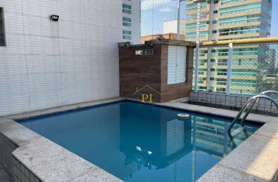 Cobertura à venda, 200 m² por r$ 1.080.000,00 - tupi - praia grande/sp