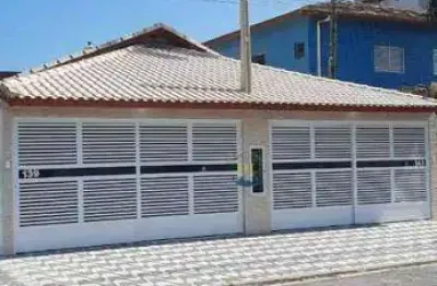 Casa à venda, 110 m² por r$ 585.000,00 - balneário pires - praia grande/sp