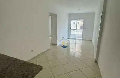 Apartamento com 2 dormitórios à venda, 70 m² por r$ 410.000 - caiçara - praia grande/sp