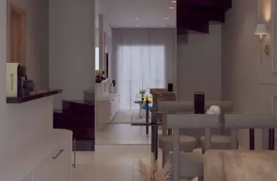 Casa com 2 dormitórios à venda, 52 m² por r$ 345.000,00 - vilamar - praia grande/sp