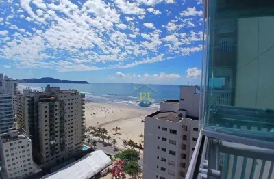 Apartamento com 2 dormitórios à venda, 91 m² por r$ 980.000 - aviação - praia grande/sp