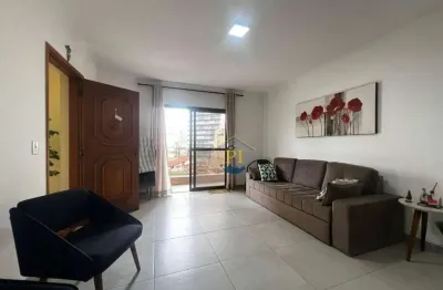 Apartamento com 3 dormitórios à venda, 98 m² por r$ 490.000 - caiçara - praia grande/sp
