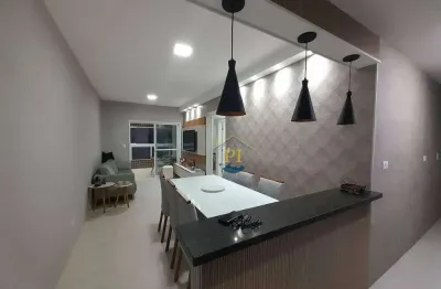 Apartamento com 2 dormitórios à venda, 74 m² por r$ 750.000,00 - canto do forte - praia grande/sp