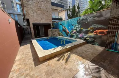 Casa com 3 dormitórios à venda, 120 m² por r$ 1.550.000,00 - canto do forte - praia grande/sp