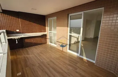Apartamento com 2 dormitórios à venda, 80 m² por r$ 490.000,00 - tupi - praia grande/sp