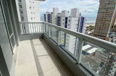 Apartamento com 2 dormitórios à venda, 75 m² por r$ 750.000 - boqueirão - praia grande/sp