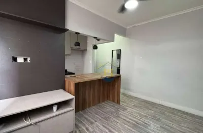 Apartamento com 2 dormitórios à venda, 52 m² por r$ 280.000,00 - boqueirão - praia grande/sp