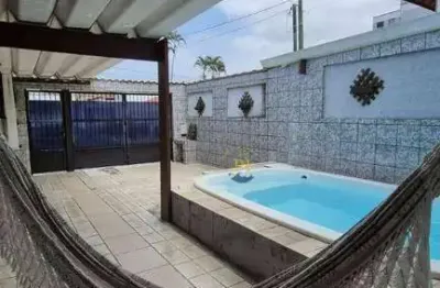 Casa com 2 dormitórios à venda, 90 m² por r$ 477.000 - solemar - praia grande/sp