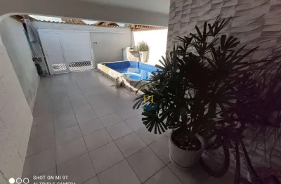 Casa com 2 dormitórios à venda, 105 m² por r$ 537.000 - solemar - praia grande/sp