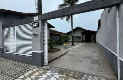 Casa com 4 dormitórios, 500 m² - venda por r$ 1.100.000,00 ou aluguel por r$ 6.309,00 - tupi - praia grande/sp