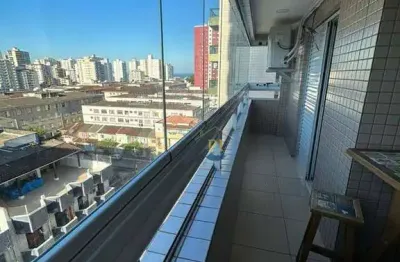 Apartamento com 2 dormitórios à venda, 55 m² por r$ 400.000 - vila assunção - praia grande/sp