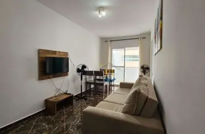 Apartamento com 1 dormitório à venda, 50 m² por r$ 285.000 - aviação - praia grande/sp
