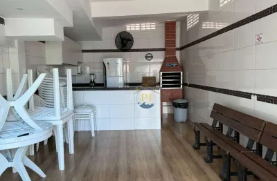 Kitnet com 1 dormitório para alugar, 30 m² por r$ 1.600,00/mês - aviação - praia grande/sp