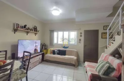 Casa com 2 dormitórios à venda, 90 m² por r$ 450.000 - vila guilhermina - praia grande/sp