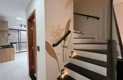 Sobrado com 2 dormitórios à venda, 90 m² por r$ 670.000 - vilamar - praia grande/sp