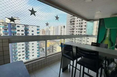 Apartamento com 2 dormitórios à venda, 100 m² por r$ 750.000 - vila guilhermina - praia grande/sp