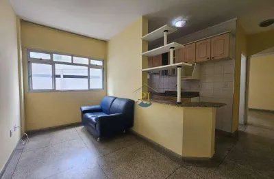 Apartamento com 1 dormitório à venda, 40 m² por r$ 270.000 - boqueirão - praia grande/sp