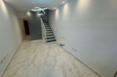 Sobrado com 3 dormitórios à venda, 105 m² por r$ 380.000 - vila balneária - praia grande/sp