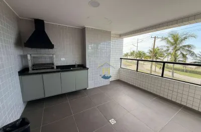 Apartamento com 1 dormitório para alugar, 45 m² por r$ 2.800/mês - vilamar - praia grande/sp