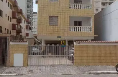 Apartamento com 1 dormitório à venda, 46 m² por r$ 235.000 - vila guilhermina - praia grande/sp