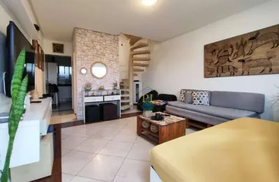 Sobrado com 3 dormitórios para alugar, 130 m² por r$ 4.000/mês - canto do forte - praia grande/sp