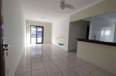 Apartamento com 2 dormitórios para alugar, 84 m² por r$ 3.200/mês - vila guilhermina - praia grande/sp