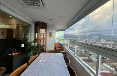 Apartamento com 1 dormitório à venda, 58 m² por r$ 520.000 - maracanã - praia grande/sp