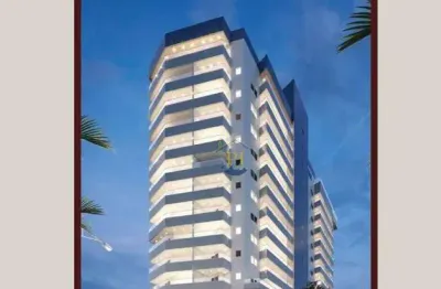 Apartamento com 2 dormitórios à venda, 77 m² por r$ 389.000 - mirim - praia grande/sp