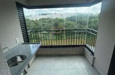 Apartamento a venda no residencial bellacqua, jundiai - sp com 68m2 , 2 vagas de garagem,  2 quartos sendo 1 suite, vista livre e sol da manha