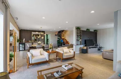 Apartamento duplex alto padrao a venda em jundiai-sp, anhangabau com 4 quartos sendo 4 suites, 3 salas, 2 banheiros, 6 vagas de garagem, 287m2