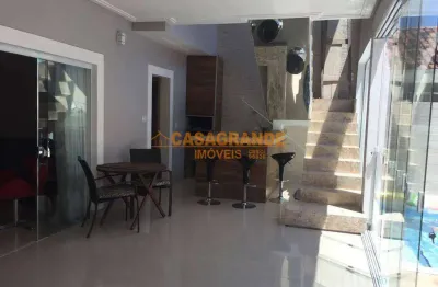 Casa com 4 quartos- piscina - mobiliada - vila industrial