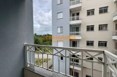 Apartamento com 02 quartos, 48m² no loteamento terra brasilis  sjc