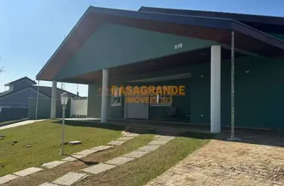 Casa térrea mobiliada para locação no condomínio mirante do vale