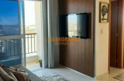 Apartamento à venda - 2 quartos, varanda, 50m² - res. bosque dos ipês sjc