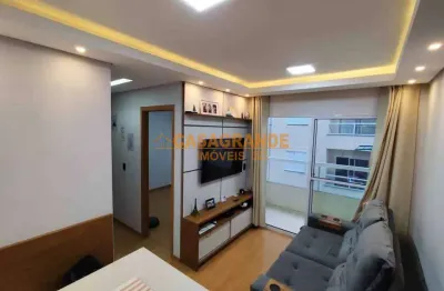Apartamento mobiliado à venda - 2 quartos, 46m², varanda - jardim sul
