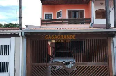 Casa sobrado à venda - 3 quartos, 1 suíte, 2 vagas, 125m² - jardim portugal