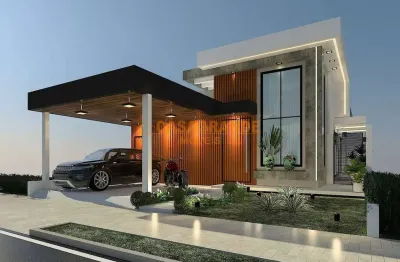 Casa à venda com 3 suítes+ jacuzzi - condomínio veredas dos campos