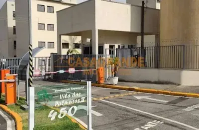 Apartamento com 2 quartos, vila das palmeiras ii, palmeiras de são josé