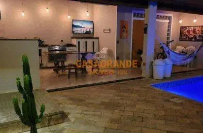 Casa com 3 dormitórios à venda, 157 m²- parque industrial - são josé dos campos/sp