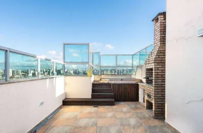 Cobertura com 3 dormitórios à venda, 157 m² por r$ 1.050.000,00 - parque jaçatuba - santo andré/sp