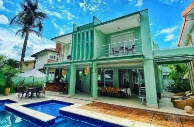 Casa com 4 dormitórios, 390 m² - venda por r$ 7.000.000,00 ou aluguel por r$ 23.500,00/mês - riviera módulo 05 - bertioga/sp