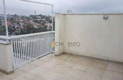 Cobertura com 3 dormitórios à venda, 130 m² por r$ 450.000,00 - vila tibiriçá - santo andré/sp