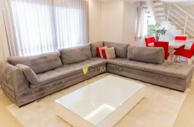 Cobertura com 4 dormitórios à venda, 300 m² por r$ 1.600.000,00 - jardim - santo andré/sp