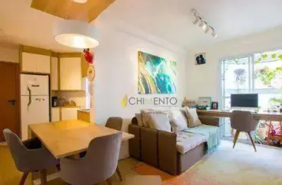 Apartamento com 2 dormitórios à venda, 60 m² por r$ 420.000,00 - casa branca - santo andré/sp