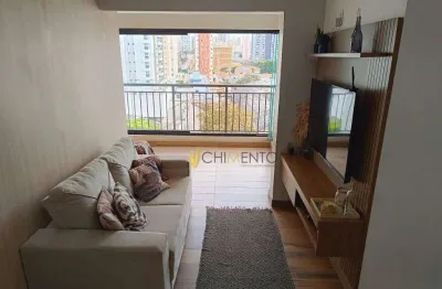 Apartamento com 1 dormitório à venda, 55 m² por r$ 600.000 - tatuapé - são paulo/sp