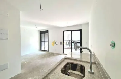 Apartamento com 1 dormitório à venda, 40 m² por r$ 700.000 - jardim das acácias - são paulo/sp