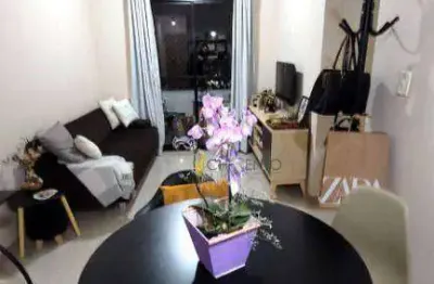 Apartamento com 2 dormitórios à venda, 57 m² por r$ 430.000 - vila bertioga - são paulo/sp