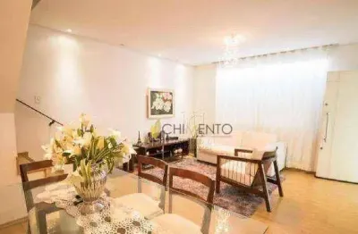 Casa com 3 dormitórios à venda, 169 m² por r$ 520.000,00 - vila camilópolis - santo andré/sp